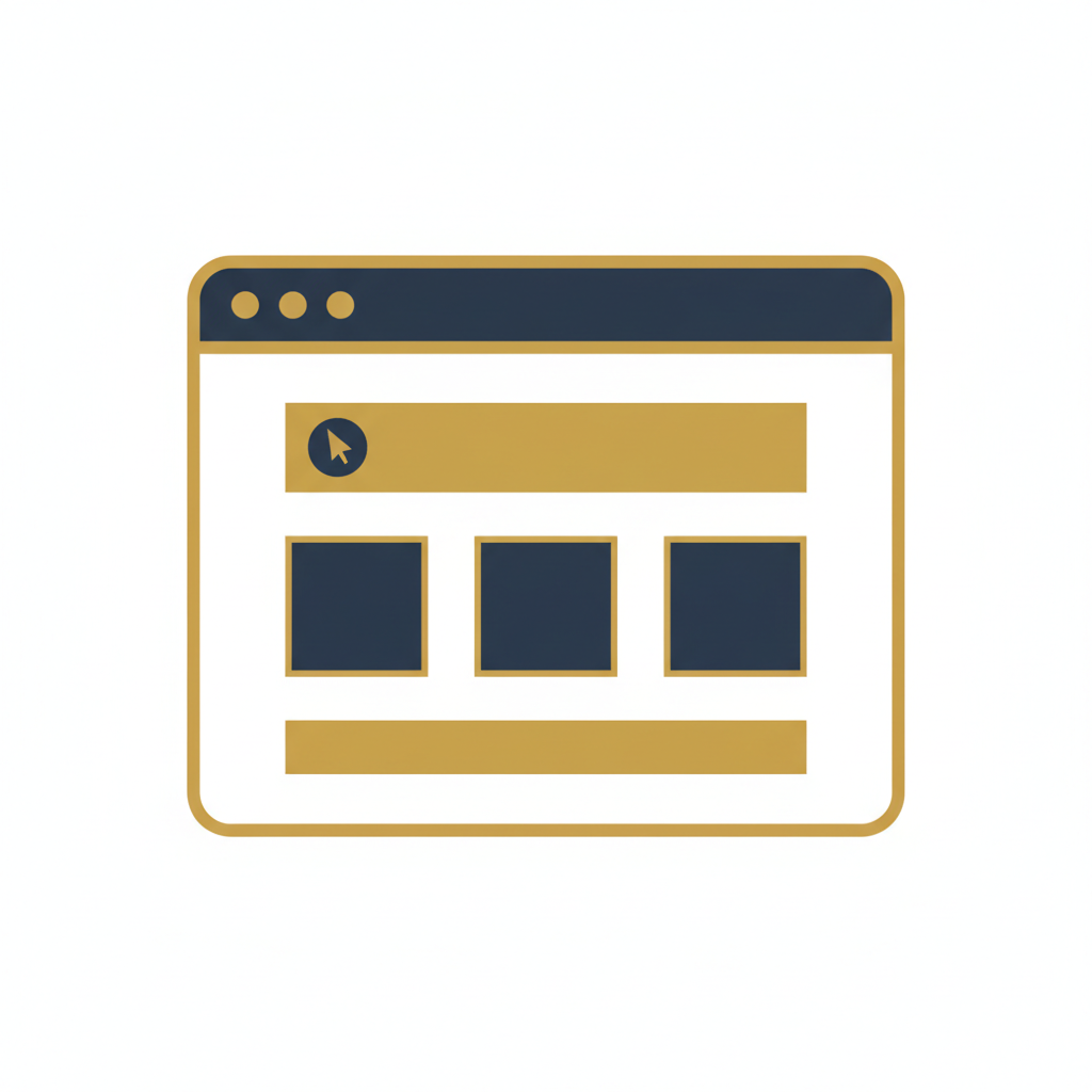 Web design icon
